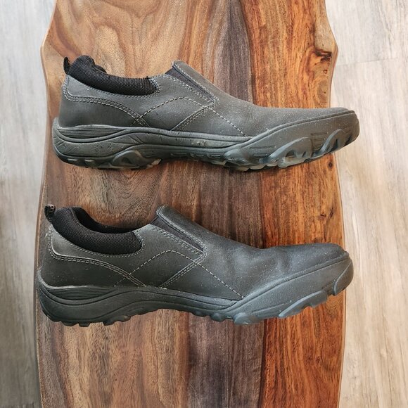 G.H. Bass and Co Men's 10 1/2 Wide Shoes Black Leather Comfortable Casual Office - Picture 4 of 5